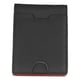 thumbnail image 1 of Cartera de tarjeta para hombre Nikou multiusos de cuero color negro tamaño único, 1 of 15