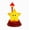 Yellow, variant on Smart Remote Control Bedside Night Light with Digital Clock, Rechargeable Dimmable Eye-Caring Nursing Lamp, Wireless Timer Sleep Ambient Light for Bedroom Nursery Living Room Office Desktop