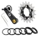 thumbnail image 2 of Tensor de cadena de  Ajuste de tirón sola 20T negro shamjiam Tensor de cadena de bicicleta, 2 of 9