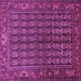thumbnail image 1 of Ahgly Company Indoor Square Persian Purple Traditional Area Rugs, 3' Square, 1 of 4