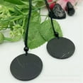 thumbnail image 7 of EOEMY Shungite Natural Stone Pendant Original Healing Crystal Emf Karelia Russia-Aum, 7 of 7