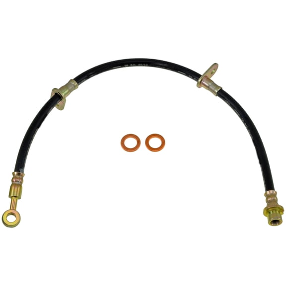 Dorman H620389 Front Passenger Side Brake Hydraulic Hose for Specific Honda Models