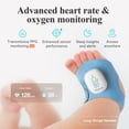 thumbnail image 2 of Sense-U Smart Baby Monitor Sock Shoe 2 (Long Range) with Transmissive PPG Foot Sensor, Track Sleep Patterns & Movement ,Base Station Display Room Temperature & Humidity, 2 of 9