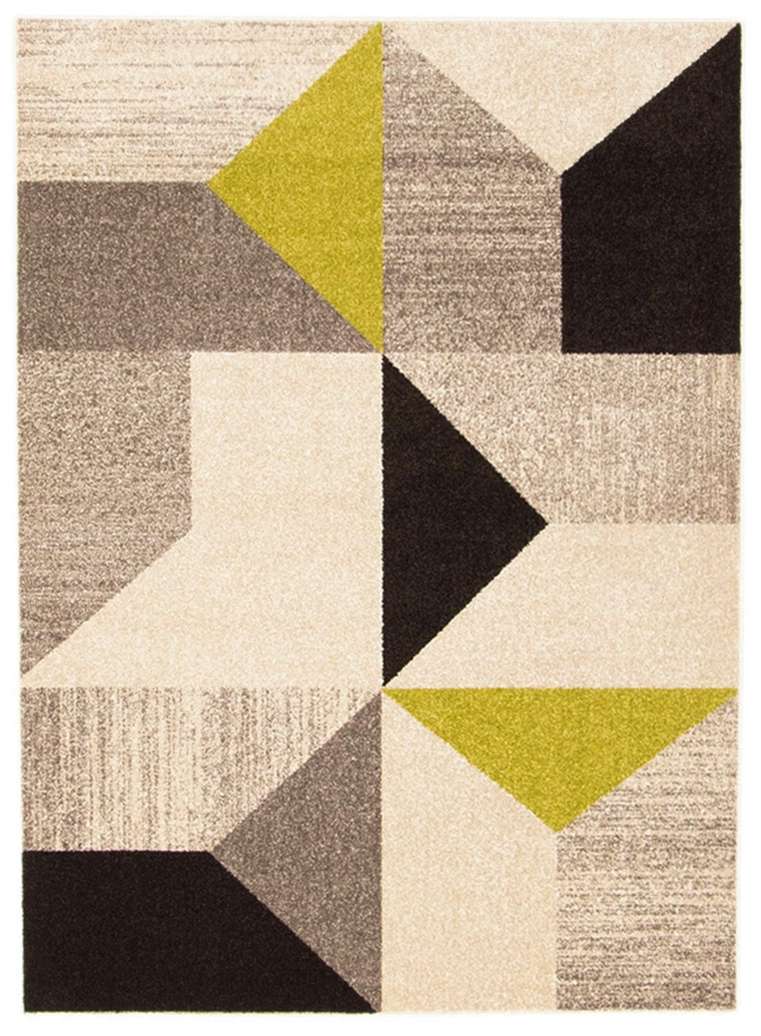 Tapis d'Interieur ECARPET Géométrique, pour Chambre à Coucher et Salon Collection Harlow