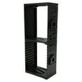 thumbnail image 4 of Torre de almacenamiento de juegos Hasta 24 juegos 4 controladores 2 auriculares Soporte de almacenamiento de controlador de videojuegos de doble capa multifuncional, 4 of 14