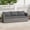 Grey, variant on Gymax Set of 3 Patio Sectional Sofa Set PE Rattan Modular Couch Furniture Set w/Cushions Grey