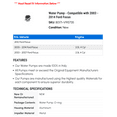 thumbnail image 2 of Water Pump - Compatible with 2003 - 2014 Ford Focus 2004 2005 2006 2007 2008 2009 2010 2011 2012 2013, 2 of 2