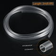 thumbnail image 2 of Unique Bargains Tube Flexible en Vinyle Transparent 5mm ID 6mm OD 2m, 2 of 5