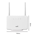 thumbnail image 2 of 4G LTE CPE Enrutador Módem Antena externa Enrutador WiFi Enchufe de la UE Conexión a Internet, 2 of 9