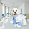 thumbnail image 5 of GASTROPOD Pet Halloween Costume Dog Halloween Doctor Costume Pet Role Play Party Clothes Suitable for Small Dogs and Cats, 5 of 5