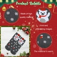 thumbnail image 4 of Hometravel Holiday Pattern Socks Set, Christmas Cartoon Design Mid-Length Socks, Warm Seasonal Footwear for Fall Winter, Festive Wear for Home, Gift, 4 of 6