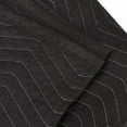 thumbnail image 5 of ZENSTYLE 12 Pack Moving Blankets 80" x 72" Pro Economy Black Shipping Furniture Pads, 5 of 6