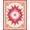 Pink Gold Beige Red, Pattern 11, variant on ODIKA Pink Boho Vintage Whimsical Border Retro Cottagecore Beige Maximalist Pet Friendly & Kids Safe Play for Playroom, Bedroom, Reading Nook