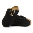 thumbnail image 2 of BIRKENSTOCK BOSTON RIVET WOMEN CLOGS - Black - Black / 37 (US Women 6-6.5) / Medium / Narrow, 2 of 7