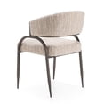 thumbnail image 6 of Kobe - Modern Beige Fabric Dining Chair, 6 of 6