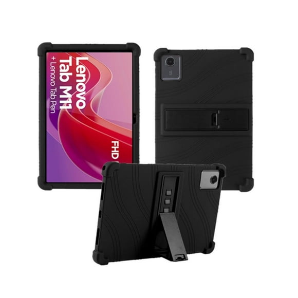 Teknet Funda Silicon para Lenovo Tab M11 de 11 pulgadas Con Base