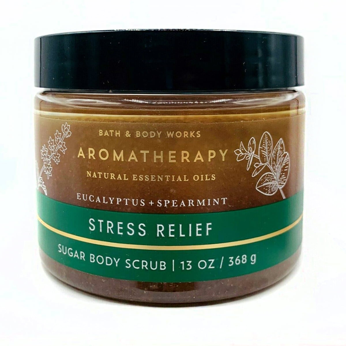 Aromatherapy EUCALYPTUS SPEARMINT Sugar Body Scrub I 13oz / 368 g