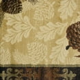 thumbnail image 5 of Mayberry Rugs American Destination Lodge Pinecone Rug Brick 2'3"x3'3" 2' x 3', 5 of 5