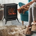 thumbnail image 2 of HOMCOM Cheminée Électrique sur Pied avec Effet de Flamme, 2 of 10