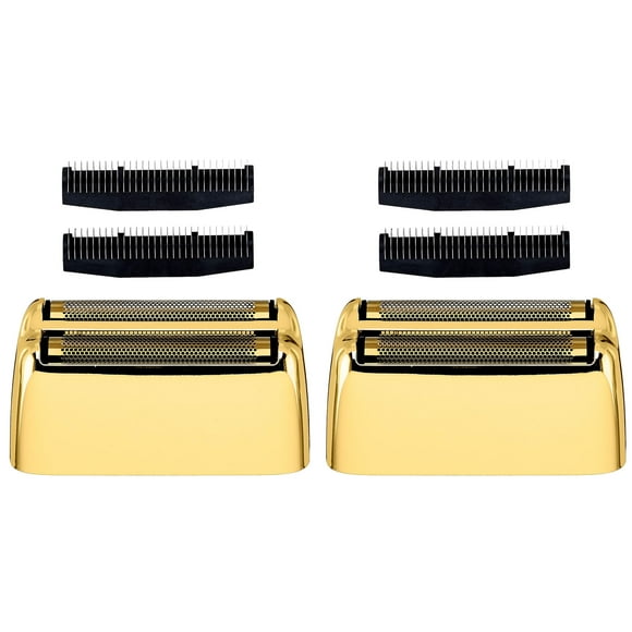 2x Babyliss PRO FXRF2G Replacement Double Foil Head and Cutters for FX02 Shaver