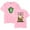 Pink, variant on Doechii Fashionable and casual women's men's street fashion short sleeved T-shirt top