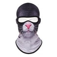thumbnail image 3 of Animal Print Cycling Face Sweat Absorbing Quick Drying Breathable Sun Headgear for Outdoor Sports, 3 of 5