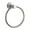 Brushed Nickel, variant on Towel Ring Brushed Nickel, Bath Hand Towel Ring Stainless Steel Round Towel Holder for Bathroom