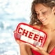 thumbnail image 5 of Bolsa de maquillaje Abbylike Cheer Clear Makeup Letter Bag Cosmetic, 5 of 6