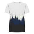 thumbnail image 3 of Camisas de Manga Larga para Hombres Imprimir Casual Cuello Redondo Blusa de Manga Corta, Camisas de Lino para Hombres, 3 of 3