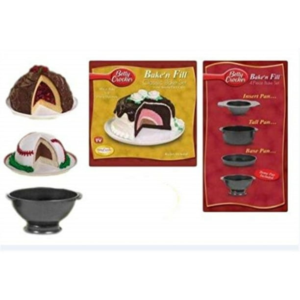 Betty Crocker Bake'n Fill Classic Bake Set, 4 Piece