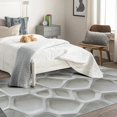 thumbnail image 4 of Geometry Rugs for Living Room Bedroom Entryway - Modern Rug 2x3 - Art Carpet for Home Decor - Washable Non Slip Patterned Indoor Small Area Rug - Soft & Low Pile (ZN&746), 4 of 7