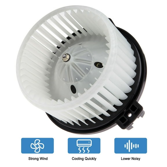 ECCPP for Jeep HVAC Plastic Heater Blower Motor w/ Fan Cage Front fit for 1999-2001 for Jeep Grand Cherokee