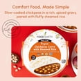 thumbnail image 4 of Food Earth - Organic Chickpeas Curry with Steamed Rice Ready to Eat Indian Meal , 100% Organic, Vegan, Gluten-Free, Heat & Serve,10.58 oz, Shelf Stable, 4 of 6