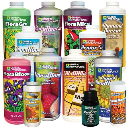 General Hydroponics Expert Series Plus Full Nutrient Kit (Small) by (Best Organic Hydroponic Nutrients Cannabis)