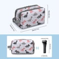 thumbnail image 3 of Toiletries Bag,Cartoon Dinosaurs Flowers Pattern Mens Womens Toiletry Bag Bathroom Bag,Waterproof Toiletry Travel Bag Dopp Kit Shaving Bag 11x6.3x5.1 Inch, 3 of 5