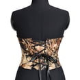 thumbnail image 4 of Lilgiuy Women Casual Eyelet Lace-up Floral Print Fishbone Court Vintage Corset Straps Tank Top Black,4 2022 Fall Winter, 4 of 4