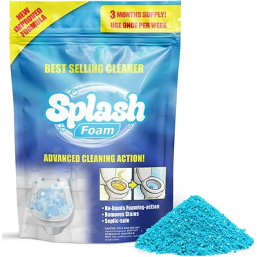 Toilet Cleaner - Self Activating Miracle Powder for Toilet Bowl Cleaning, 12 Ounce (Pack of 1)
