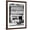 Brown Frame, variant on Art.com Harlem Bookstore Named 'The House of Common Sense and the Home of Proper Propaganda' Stretched Canvas Print Wall Art, 12" x 16"