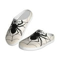 thumbnail image 2 of Goofa Spiders On The Web 1 Print Womens Mens Cotton Lightweight House Slippers , Washable Home Slippers,Indoor Comfy Bedroom Cozy Slippers-37/38, 2 of 7