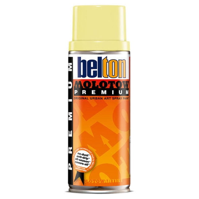 Pintura En Aerosol Premium Belton 400Ml Molotow amarillo 400 Ml
