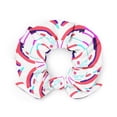 thumbnail image 2 of Neon Color Trendy Recycled Bow Scrunchie – Stylish & Eco-Friendly, 2 of 2