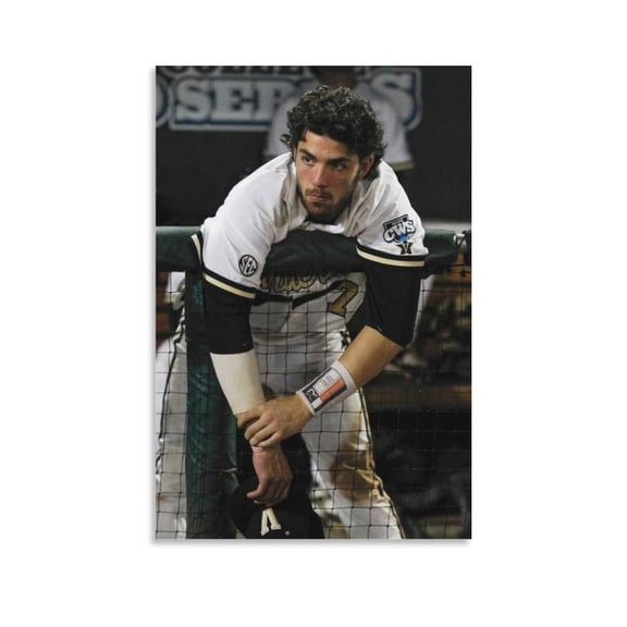 Dansby Swanson Canvas Poster Canvas Poster Wall Art Picture Prints Hanging Photo Gift Decor Home Posters Artworks 24x36inch(60x90cm)