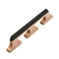 thumbnail image 5 of Maple and Ebony 3 Footed Banjo Bridge for 4 5 6-String Banjos Parts Replacement, 5 of 5