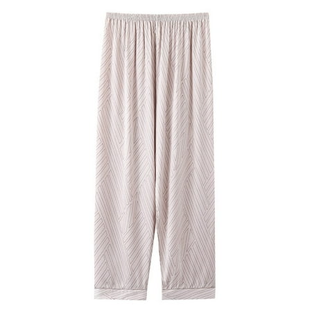 

Mens Print Silk Satin Pajamas Pants Sleep Bottoms Sleepwear Trousers Lounge