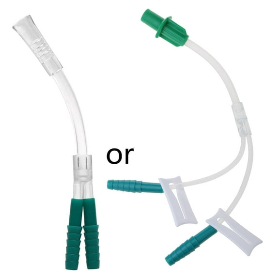 PHONIUSER Three-Way Oxygen Tube Oxygen Tee Connector Three People Inhale Oxygen Ventilator Accessories for Women Men