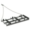 thumbnail image 1 of EDTara Tow-Behind Land Leveler & Power Rake with Chain for Gravel Driveways, Soil, Sand, Lawn & Hay Field Prep (ATV/UTV/Tractor), 1 of 7
