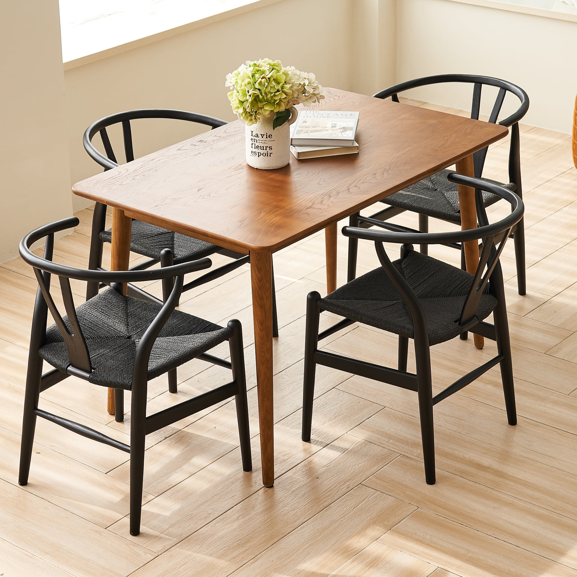 Wishbone chair ash wood discount