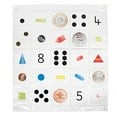 thumbnail image 1 of TTS Transparent Pocket Mat 5x5 for Bee-Bot Blue-Bot Coding Robot, Educational Programmable Robots Accessory Activity Play Mats Toys, Classroom STEM Learning Teaching Programming, 1 of 3