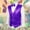 F-490Purple, variant on ZHOGXU Men's Suit Vest Sleeveless V Neck Sequin Design Buttons Comfortable Fashion Slim Fit Top For Stage Performance And Party,Purple,M