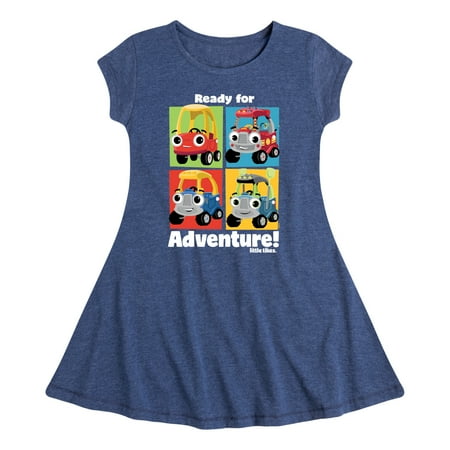 

Little Tikes - Ready for Adventure - Toddler & Youth Girls Fit & Flare Dress
